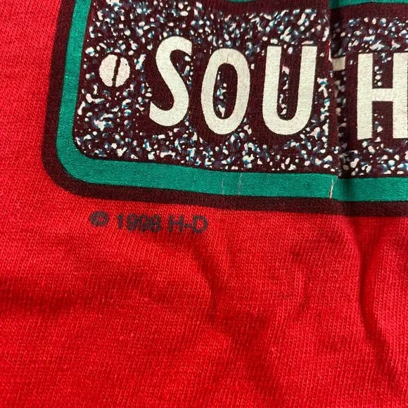 Vintage 90s Harley Davidson Bald Eagle T Shirt Mens Medium Myrtle Beach SC - Picture 7 of 10